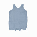 Chambray Overall Shortie