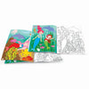 Magical Mermaids Dry Erase Coloring Book w/Resuable Stickers